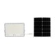 VT LED Solcelleprojektør 240W - 6400K, 20000 mAh Batteri, 3 m Kabel, Smart IR-fjernbetjening, Hurtig Opladning, Hvid