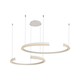 48W hængelampe - LED, metal, L1100xW800xH1200mm, CCT 4000K, hvid, TRIAC dæmpning