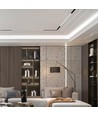 20W LED Skinnespot - Magnetisk Smart, 3i1, Sort Hus