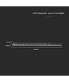 20W LED Skinnespot - Magnetisk Smart, 3i1, Sort Hus