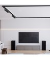 18W skinnespot - LED, Magnetisk, Smart, 3i1, Sort hus