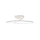 43W LED Designer loftslampe, hvid rund - 4580lm, Ø52cm, 4000K, elegant design