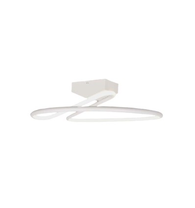 24W LED Lys - 4000K, Hvid, Rund
