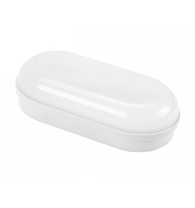 8W LED Technic Væglampe - Oval, hvid, IP54, IK10, 230V, Inkl. lyskilde, Spectrum