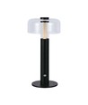 LED Bordlampe - 1800mAh Batteri, Ø150x300, 3000K, Sort Hus