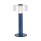 1W genopladelig LED bordlampe - Violet, dæmpbar, 3000K, USB opladning, 30cm høj