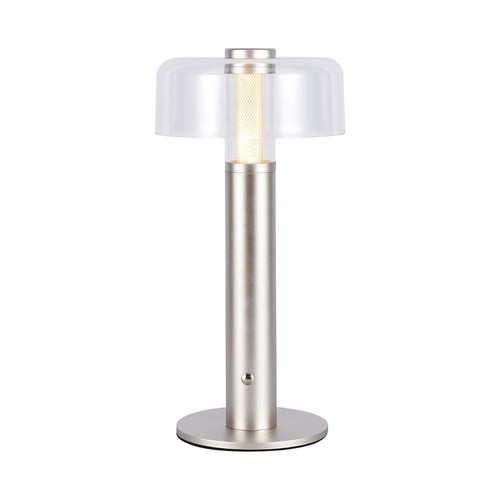 LED Bordlampe - 1800mAh Batteri Ø150x300, 3000K, Champagne Guld