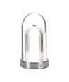 LED bordlampe - 1800mAh batteri, Ø120x190, 3i1, krom hus