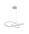 LED hængende dekorativ lampe - Ø500, 3000K, hvid hus