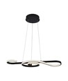 LED Hængende Dekorativ Lampe - L700x250, 3000K, Sort, Hus