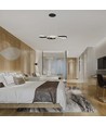 LED Hængende Dekorativ Lampe - L700x250, 3000K, Sort, Hus