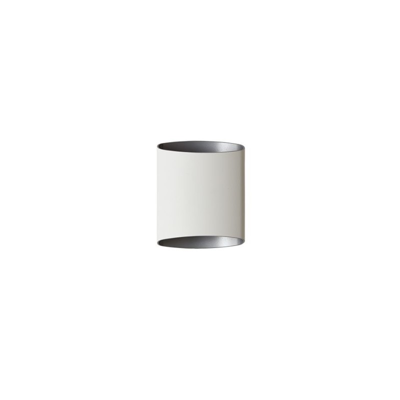 SINNE LED Væglampe 8W Dæmpbar i Hvid/Sølv – Belid
