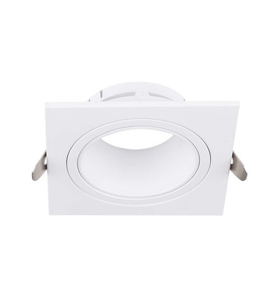 Spotlamper - Jern+PC, Hvid+Hvid
