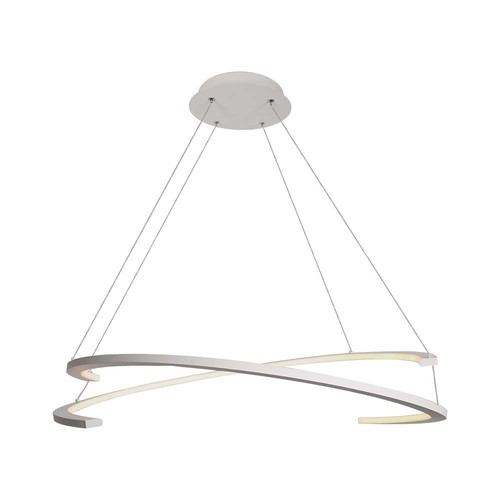 48W metalloftlampe - 800x1200mm, 3000K, hvid, TRIAC dæmpning