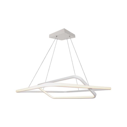 48W metalloftslampe - 600x600x1200mm, 3000K, hvid, TRIAC dæmpbar