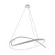 48W LED metalloftlampe - 800x1200mm, 4000K, hvid, Triac-dæmpning
