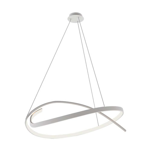 48W LED metalloftlampe - 800x1200mm, 4000K, hvid, Triac-dæmpning