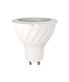 6W GU10 - Plastik Spotlys med Linse, Samsung Chip, 3000K