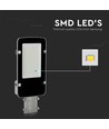 150W Vejlygte - LED, Samsung chip, 6500K, grå hus