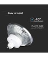 GU10 12W dæmpbar AR111 LED pære - RA90, 4000K, 40 grader, 1031lm