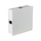 4W kvadratisk LED væglampe - IP65, hvid, 3000K, 428lm
