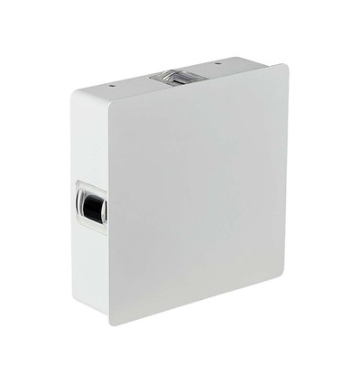4W kvadratisk LED væglampe - IP65, hvid, 3000K, 428lm