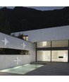4W kvadratisk LED væglampe - IP65, hvid, 4000K, 428lm