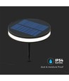 1.8W spotlampe - LED, solar, 3000K, IP54