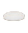 38W LED designer loftslampe - Ø40cm, 4000K, hvid kant, inkl. lyskilde