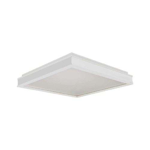 48W LED Designer Lys - Triac Dæmpbar, 4000K, Hvid, Kvadratisk