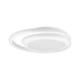 38W LED Lys - designer, 4000K, hvid, dobbelt, rund