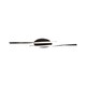 12W LED designer loftslampe - 105lm/W, 94,5cm, sort finish, varm hvid, 3000K