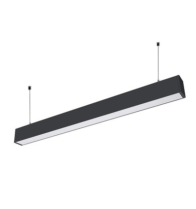 V-Tac 40W LED nedhængt loftarmatur - 120cm, 230V, inkl. lyskilde, 1-10V dæmpbar, UGR 19