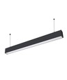 V-Tac 40W LED nedhængt loftarmatur - 120cm, 230V, inkl. lyskilde, 1-10V dæmpbar, UGR 19