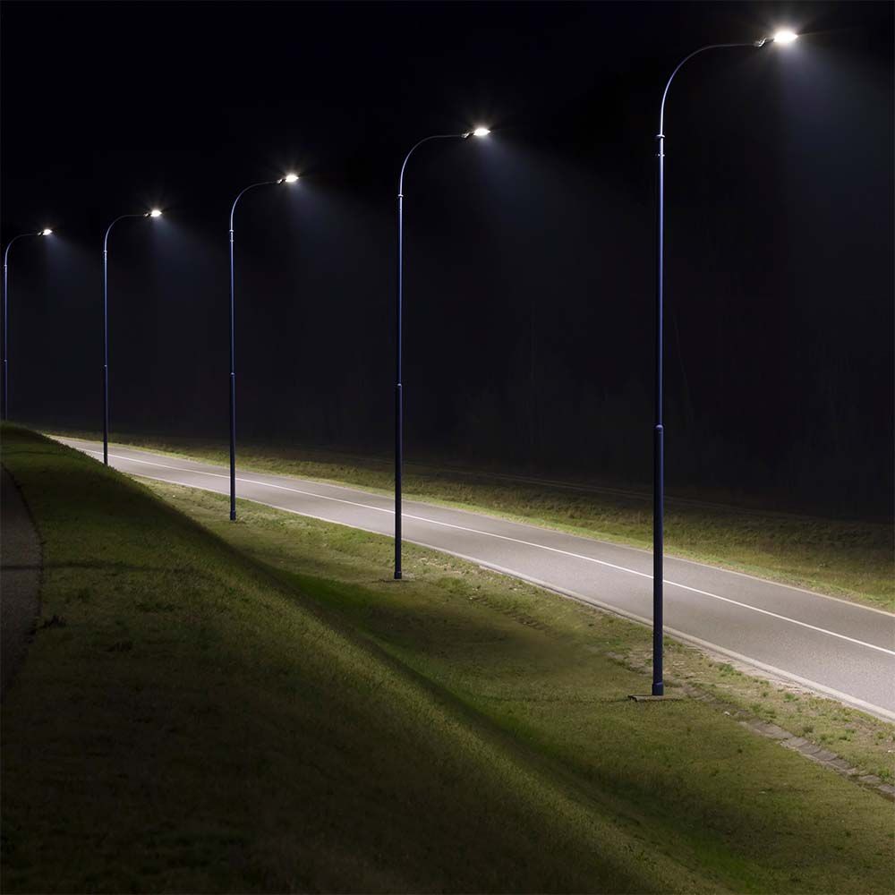 30W LED gadelampe - 6500K - Kulør : Kold