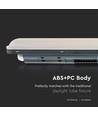120cm 36W vandtæt komplet LED armatur med sensor - 120lm/W, IP65, 6500K, kold hvid
