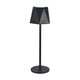 1,5W genopladelig LED bordlampe, sort - 150lm, 3-i-1 CCT, touch dæmpbar, 5V, inkl. batteri