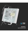 40W LED solcelle projektør - IP65, med solcellepanel og fjernbetjening, udendørs
