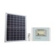 50W Solpanel LED Projektør - 6400K, Hvidt Hus