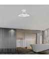 37W metalloftlampe - Ø500x200mm, 4000K, hvid, Bolig