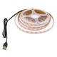 80 cm. USB LED strip til TV og PC - 60 LED pr. meter
