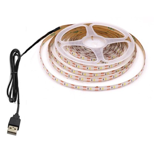 80 cm. USB LED strip til TV og PC - 60 LED pr. meter