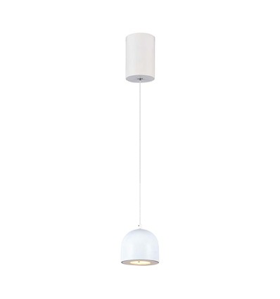 8,5W LED pendel - Ø10cm, hvid, touch on/off, 3000K, inkl. lyskilde