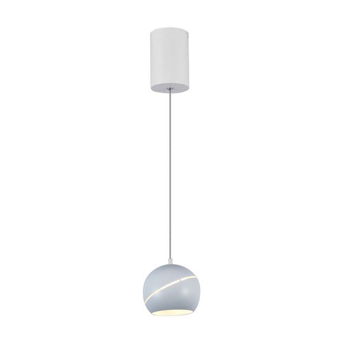 LED Hængelampe - Ø120, Justerbar Ledning, Berøringslys Tænd/Sluk, 3000K, Hvid, Hus