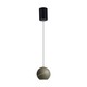 LED hængelampe - Ø120, justerbar wire, touch lysdæmper, tænd/sluk, 3000K, champagne guld