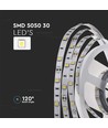 30 LED-stribelys 4.8W - 12V, 3000K, IP20