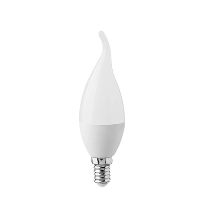 E14 3,7W LED kertepære - Flammeform, varm hvid, erstatter 30W