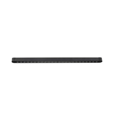 22W LED Ultra Tynd Magnetisk Skinnespot - Grille Lys, 3000K, Sort Hus