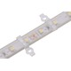 20 stk. klare monteringsklips til LED strip - 8mm, passer til IP65 strips