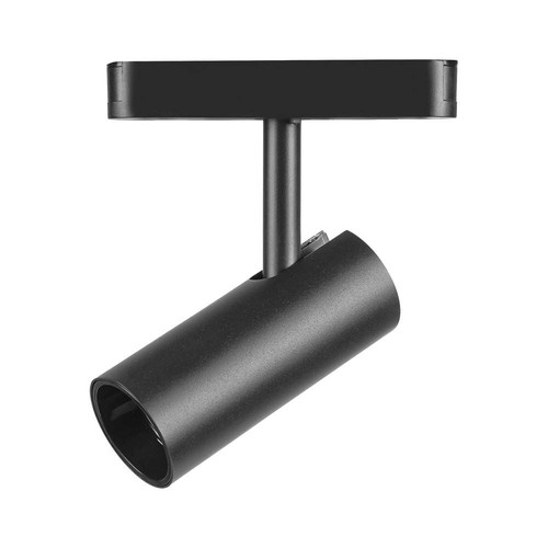 11W LED Skinnespot - Ultra Tynd, Magnetisk, 3000K, Sort Hus